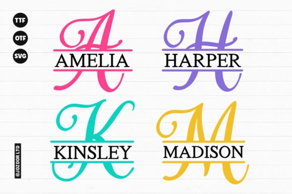 Amelia Split: A Decorative Font with Genuine Character