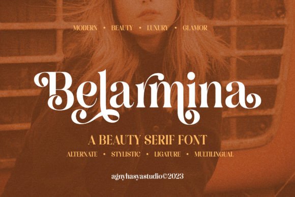 Belarmina: A Modern Serif Typeface for Web Designers