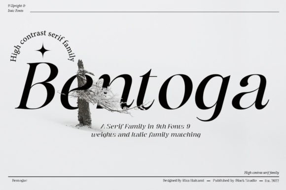 Bentoga Italic: A Marketing Font Built for Campaign Clarity