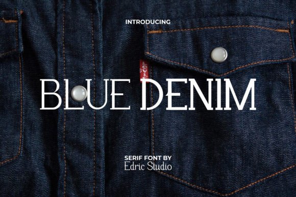 Blue Denim: A Serif Font for Real Design Work