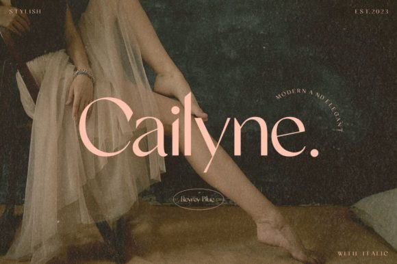 Cailyne: A Modern Sans Serif Typeface for Your Brand