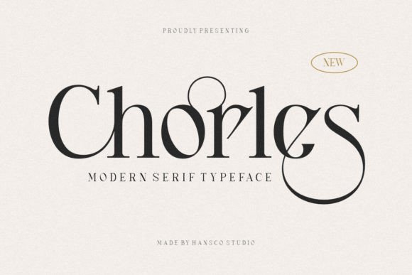 Chorles: A Romantic Serif Font for Editorial Storytelling