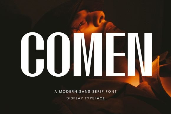 Comen Font: A Modern Sans Serif for Web Design Projects