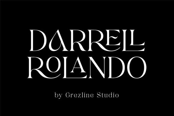 Darrell Rolando: A Vintage Serif Font Built for Brand Stories