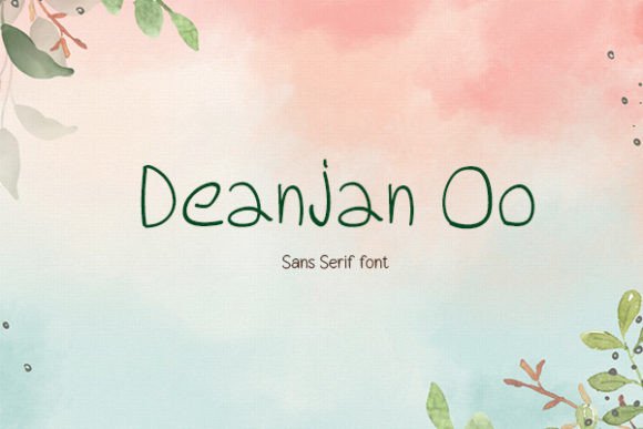 Deanjan Oo Brings Playful Charm to Modern Brand Typography