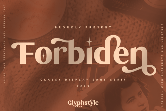 Forbiden: A Refined Sans Serif Display Font for Editorial Design