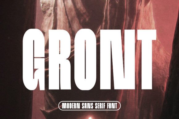Gront: A Modern Sans Serif Font for Web Designers & Creatives