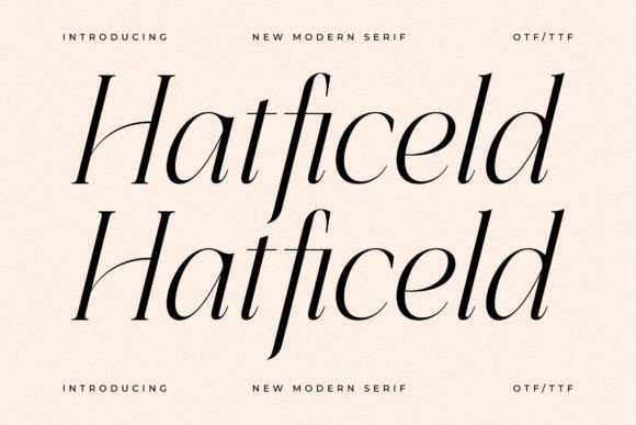 Hatficeld: The Bold Serif Font That Redefined My Branding Process