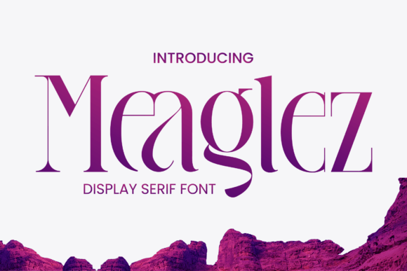 Meaglez Review: A Stylish Serif Display Font for Branding Projects