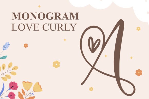 Monogram Love Curly: A Font That Transforms Small Business Branding
