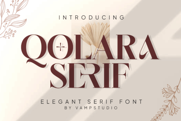 Qolara Serif: A Thoughtful Typeface for Editorial Projects