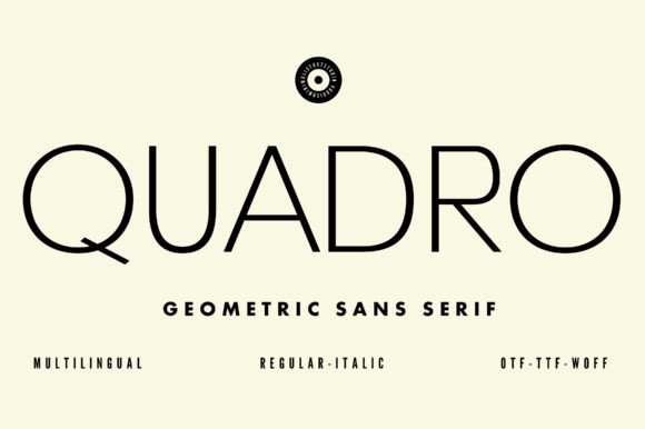 Quadro: A Bold Serif Font to Elevate Your Small Business Branding