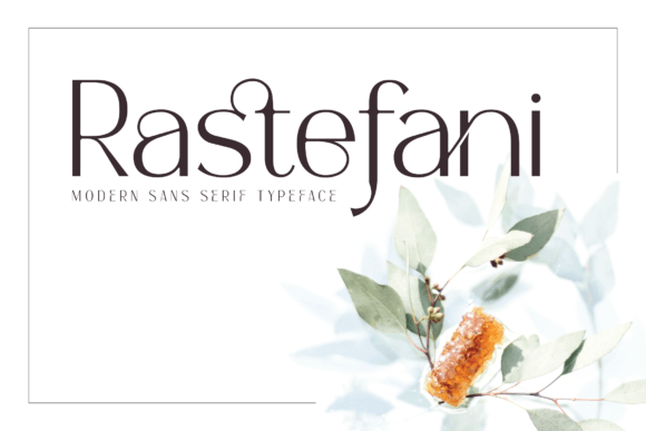 Rastefani: A Sans Serif Font for Editorial Design
