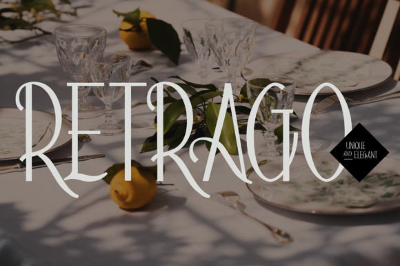 Retrago: A Sans Serif Typeface Designed for Campaign Visuals