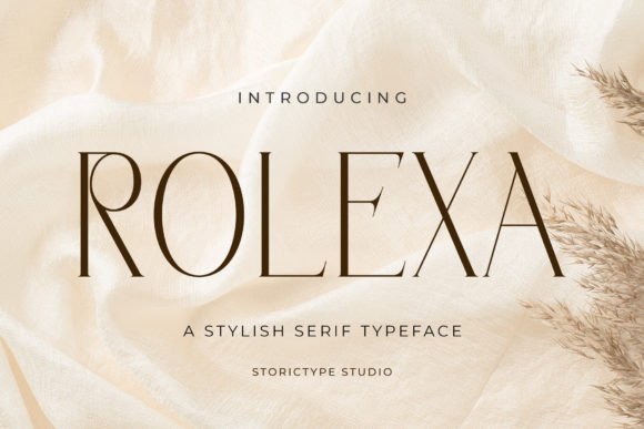 Rolexa: A Serif Font That Elevates Digital Design