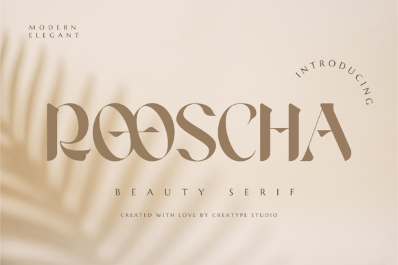Rooscha: A Serif Font Built for Graceful Brand Campaigns