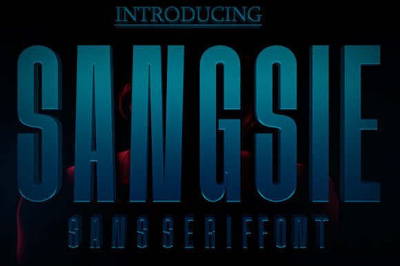 Sangsie Font Review: Handwritten Style for Campaign Graphics