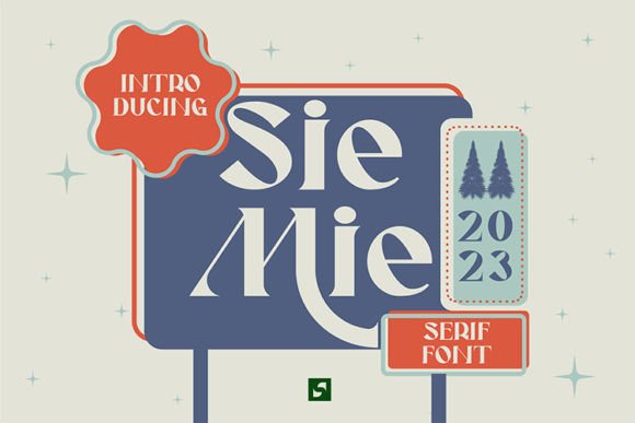 Siemie: A Bold Serif Typeface for Handmade Products That Stand Out