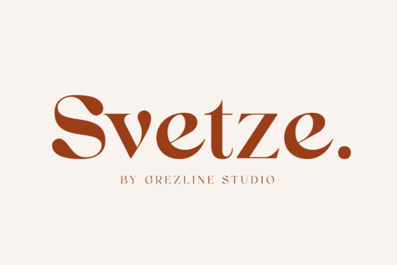 Svetze: A Versatile Serif Font for Handmade Labels, Printables, and Product Packaging