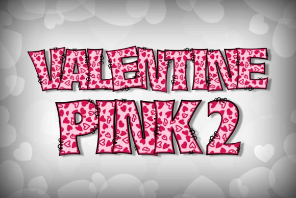 Valentine Pink 2: A Color Font for Thoughtful Editorial Work
